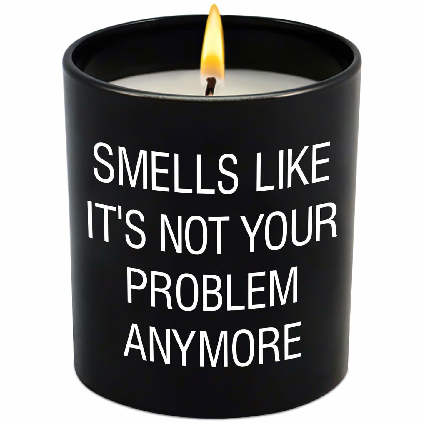 GAUDORA Vanilla Lavender Scented Soy Wax Candle 10oz Funny Retirement Gift