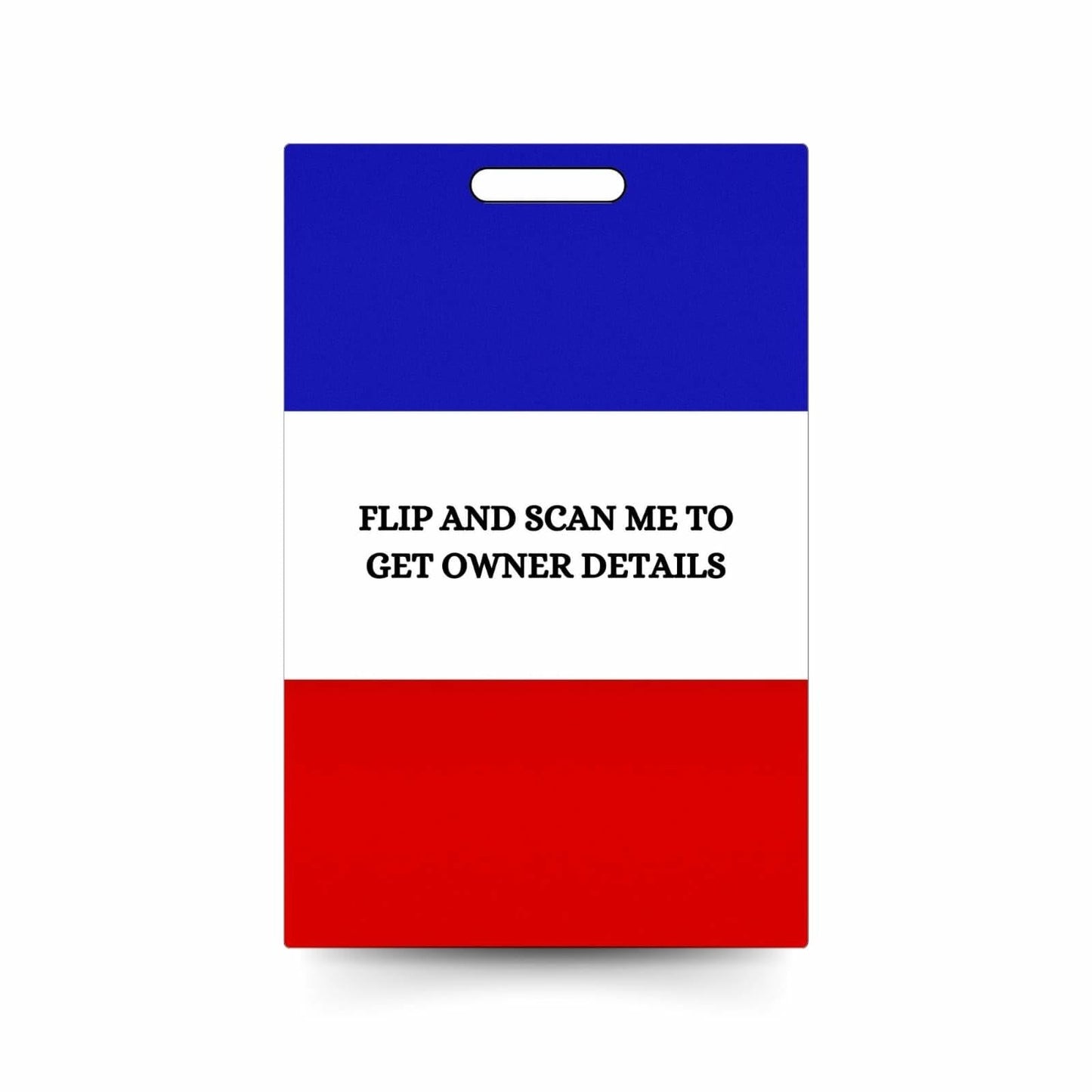 Generic 2 Smart Luggage Tags with Email Alert Privacy Protected Black