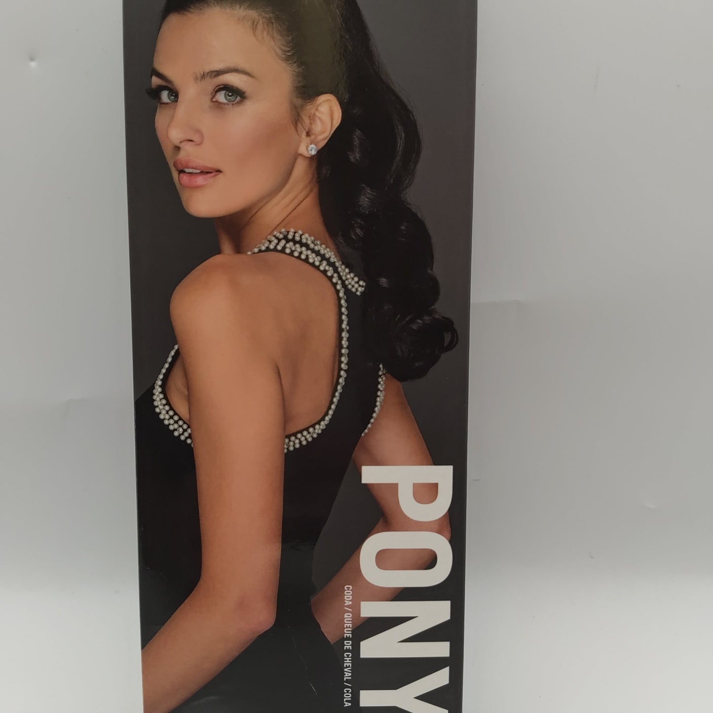 Hairdo Soft Curls Claw Clip Ponytail, 21 in, R23/101 Platinum Blonde