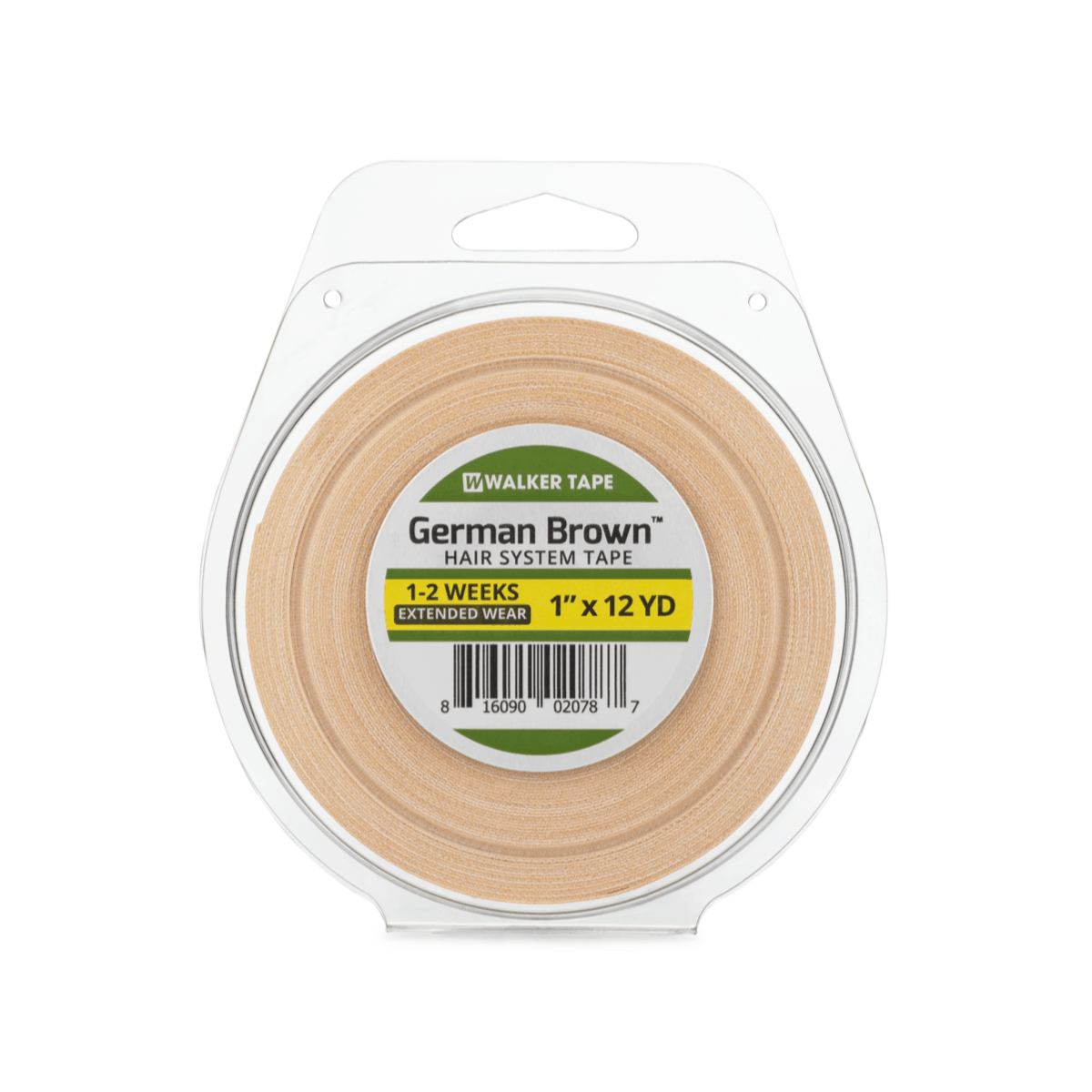 Walker Tape German Brown Liner Cloth Tape, 3/4 in x 12 yd