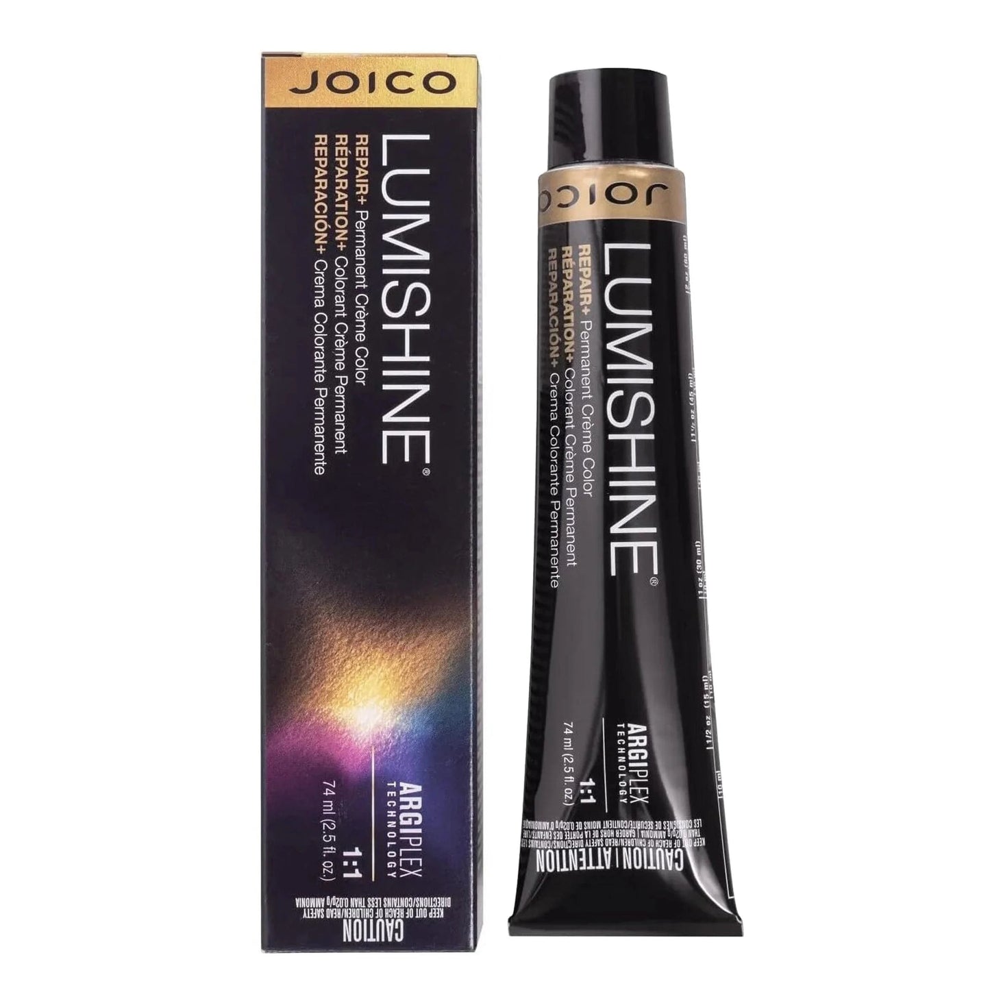 Joico Lumishine Permanent Creme Color 7BA (7.8) Blue Ash, 2.5 oz