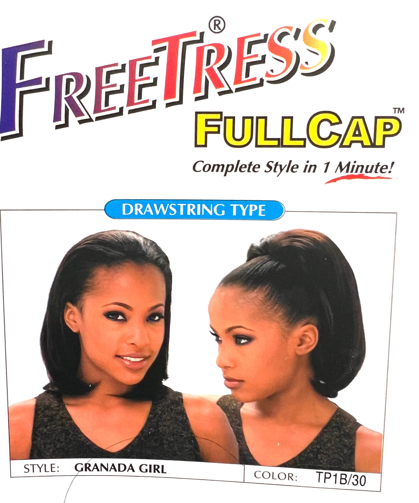 FreeTress Granada Girl Drawstring Fullcap Wig, TT30