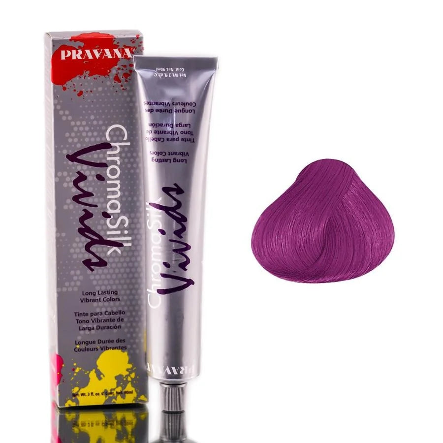 Pravana ChromaSilk Vivids Pink Hair Color, 3 oz