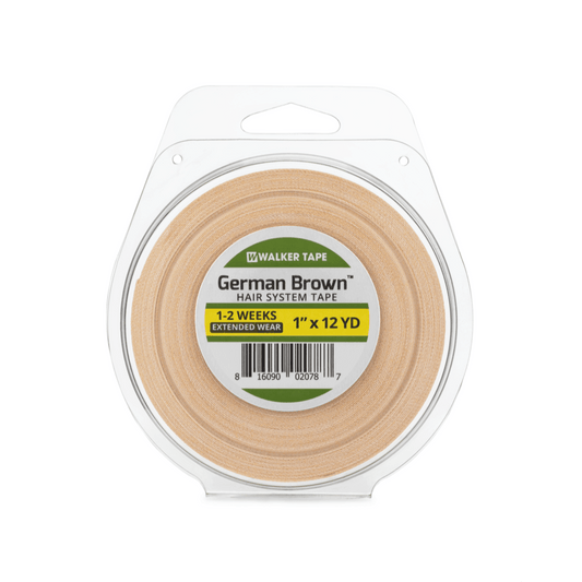 Walker Tape German Brown Liner Cloth Tape, 1/2 in x 12 yd