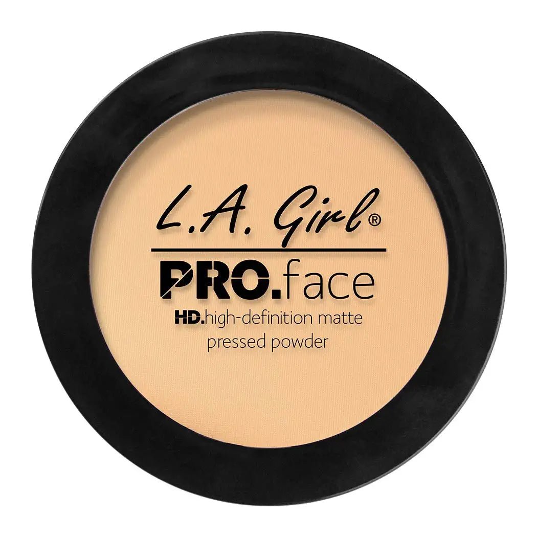 L.A. Girl Pro Face HD Matte Pressed Powder, Warm Honey