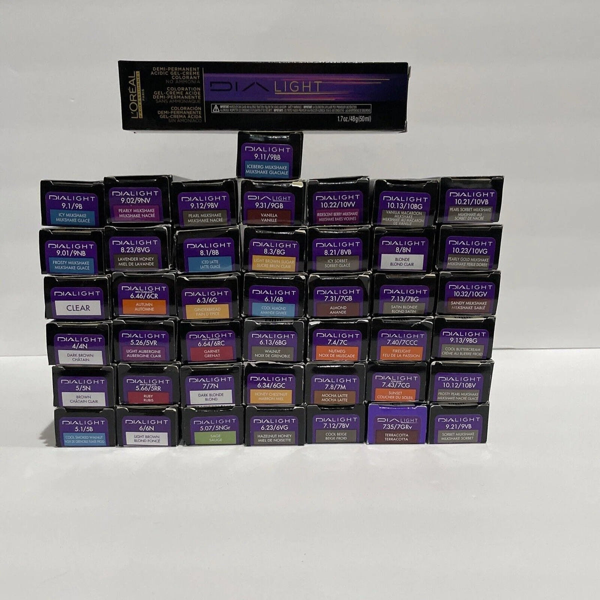L'Oréal Professionnel Dia Light 9.01 (9NB) Acid Demi-Permanent Color, 1.7 oz