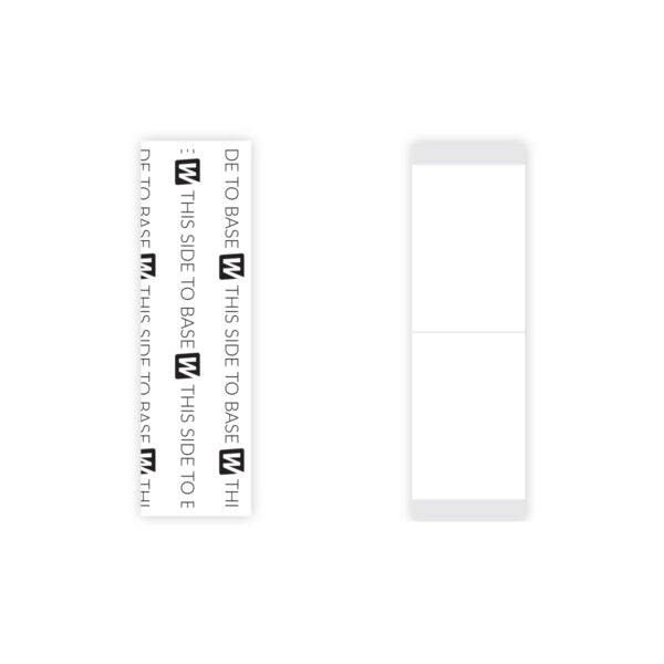 Walker Tape 1522 Clear Straight Strips 36 Pack, 3/4 x 3 in