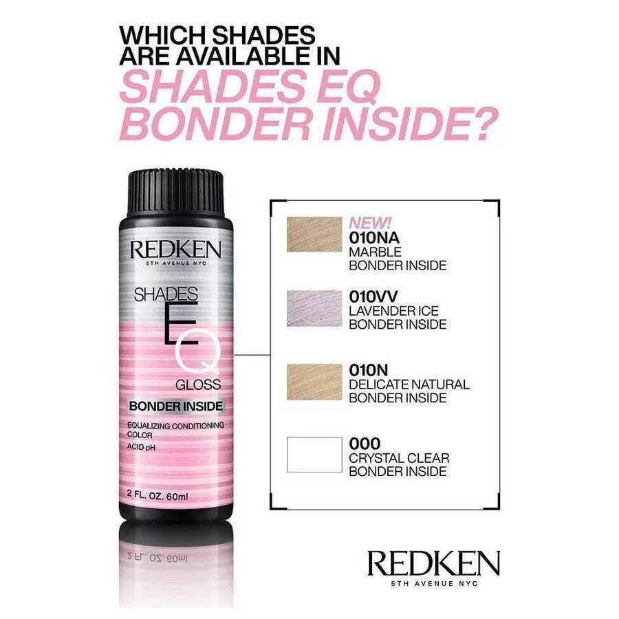 Redken Shades EQ Bonder Inside Demi-Permanent Color Gloss 09P Opal Glow 2 oz