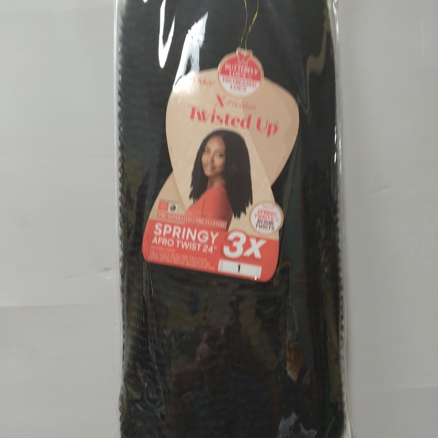 Outre Crochet Braids X-Pression Twisted Up 3X Springy Afro Twist 24" (1-pack