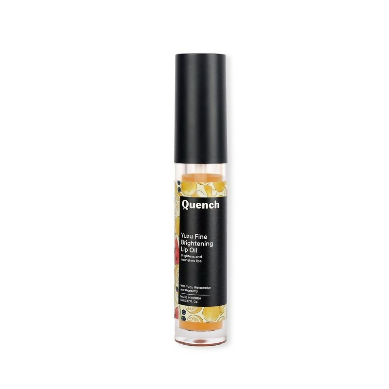Quench Yuzu Citrus Brightening Lip Oil To Reduce Lip Pigmentation & Nourish Lips