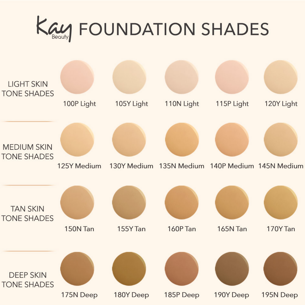 Kay Beauty By Katrina Kaif Hydrating Foundation - 135N Medium