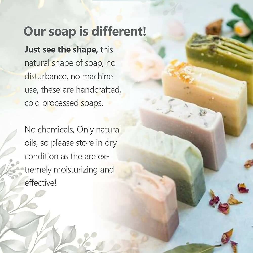 Samisha Organic French Green Clay & Charcoal Deep Cleansing Bath Bar