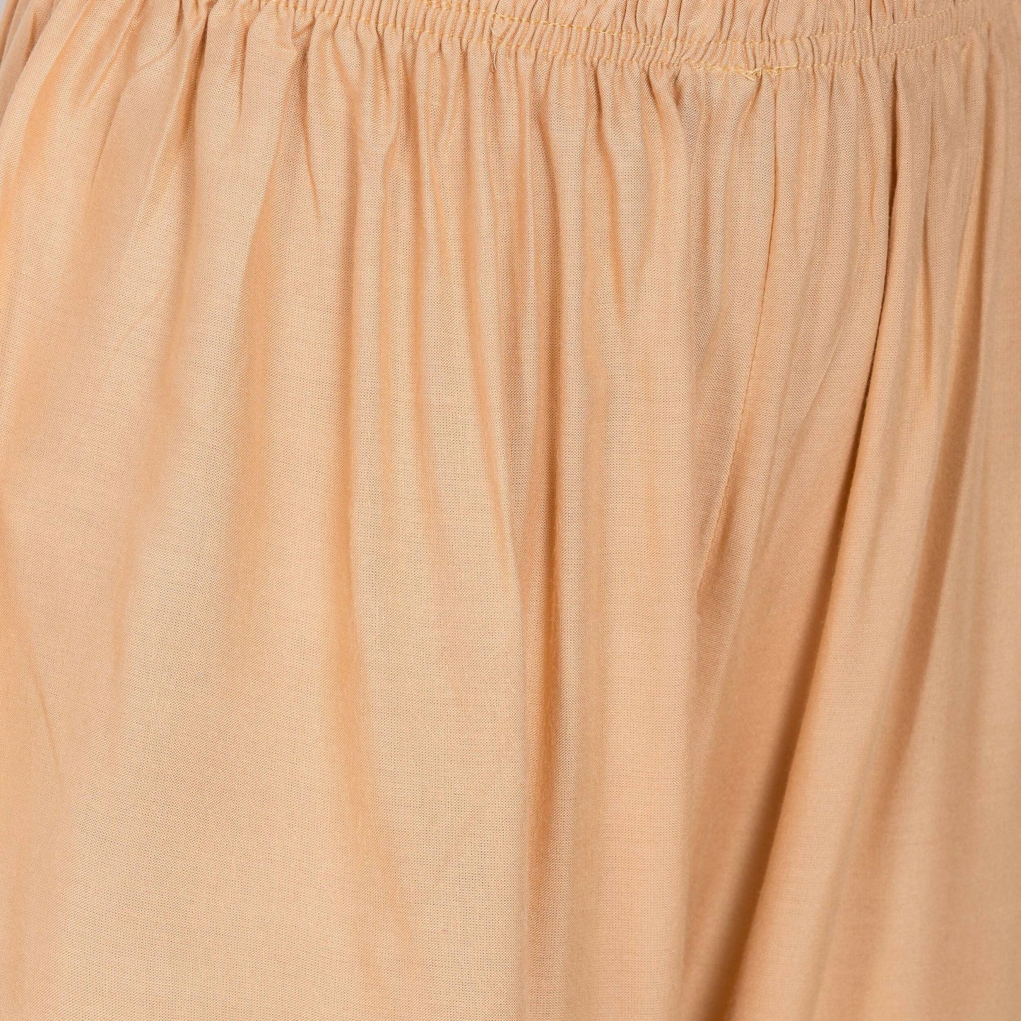 PAVONINE Beige Color Golden Printed Rayon Fabric Sharara For Women & Girls