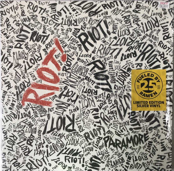 Riot! (SILVER VINYL) | Mint (M) Mint (M)