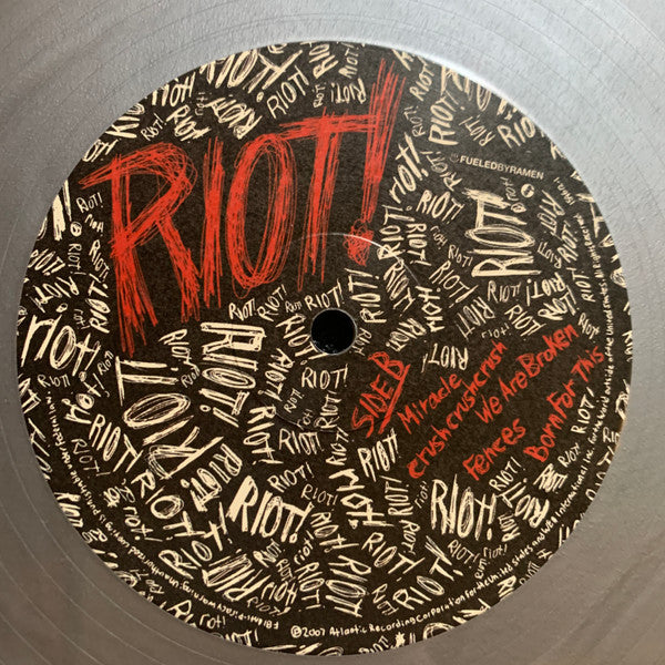 Riot! (SILVER VINYL) | Mint (M) Mint (M)