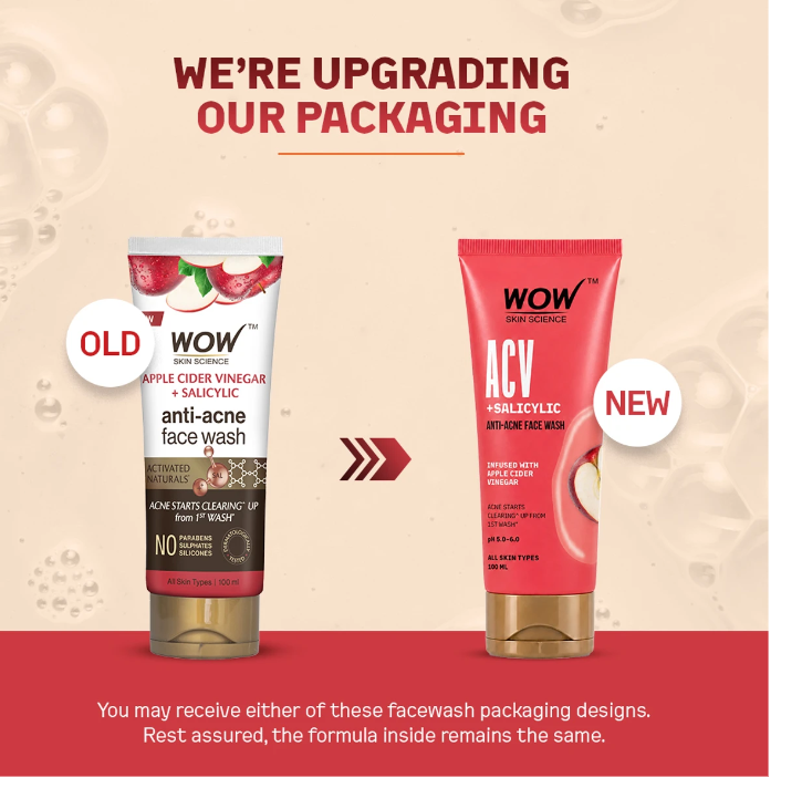 Wow Skin Science Apple Cider Vinegar Face Wash
