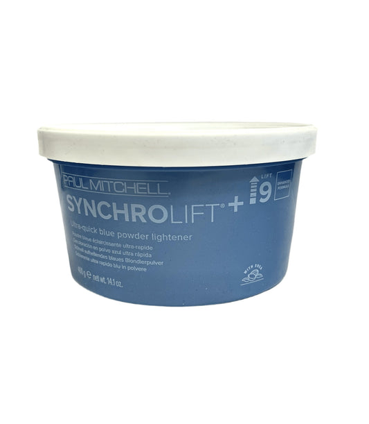 Paul Mitchell Synchrolift+ 9 Lift Ultra-Quick Blue Bleaching Powder Lightener 14.1 0z