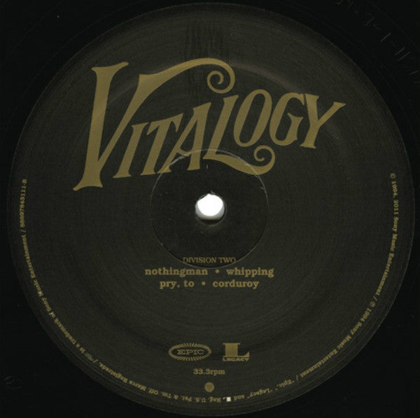 Vitalogy (180 GRAM VINYL) | Mint (M) Mint (M)