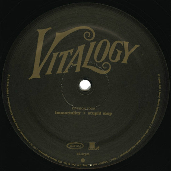 Vitalogy (180 GRAM VINYL) | Mint (M) Mint (M)