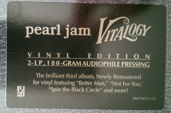 Vitalogy (180 GRAM VINYL) | Mint (M) Mint (M)