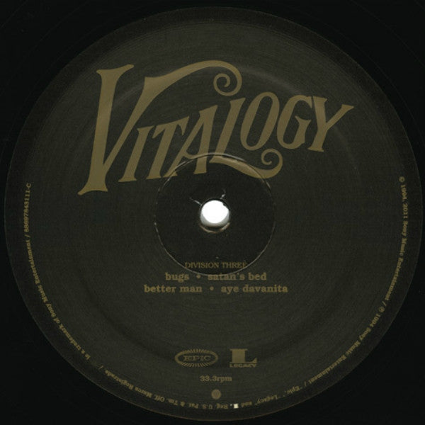 Vitalogy (180 GRAM VINYL) | Mint (M) Mint (M)