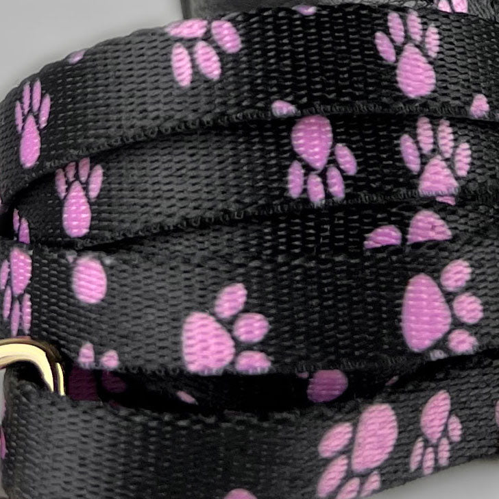 Bag Strap for Toy Dog, Purse Dog, Teacup Dog, Pocket Pup - Paw Print Design for Handbag - Adjustable Shoulder to Crossbody