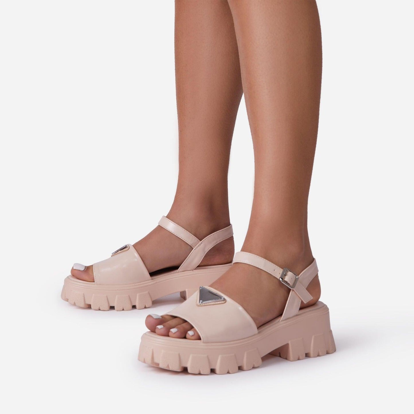 Platform Women's Sandals Summer Fashion Women Beach Classic Sandal Comfortable Beach  Pool Platforms Sandals With Buckle Open Toe Ankle Strap Thick-Soled Casual Women's Shoes