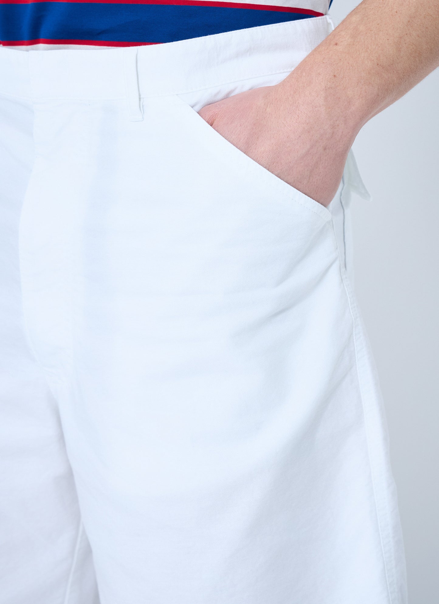Prada Men Oxford Shorts