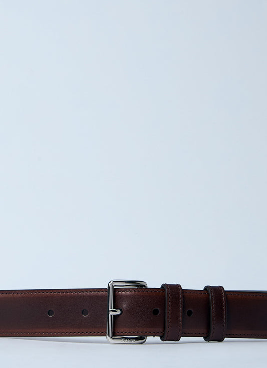 Prada Men Leather Belt