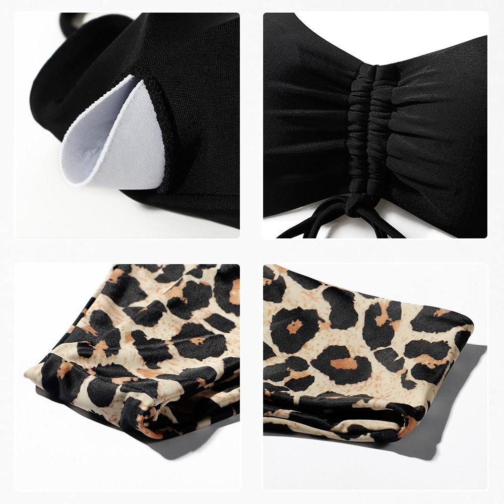 High Waist Bikini Push Up Swimsuit