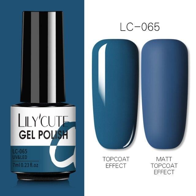 2022 New Fashion Purple Womens Nail Gel 7ml Permanent UV LED Base Matte Glossy Luxury Colorful Effect Nail Gel for Women and Girls