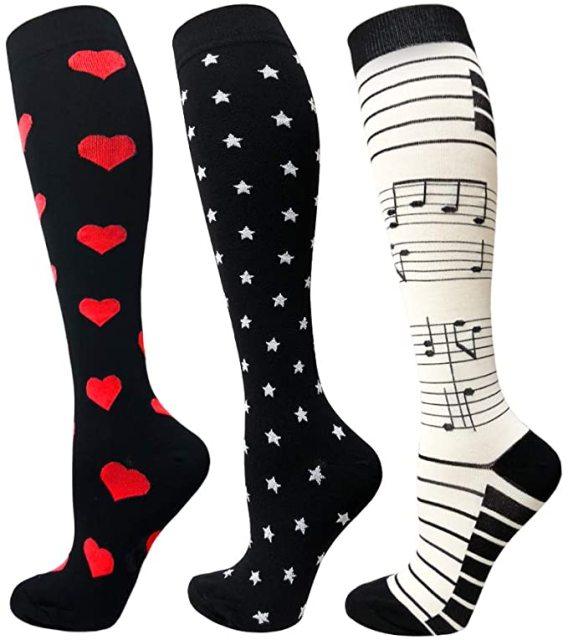 Compression Socks Athletic Best Graduated Breathable Socks