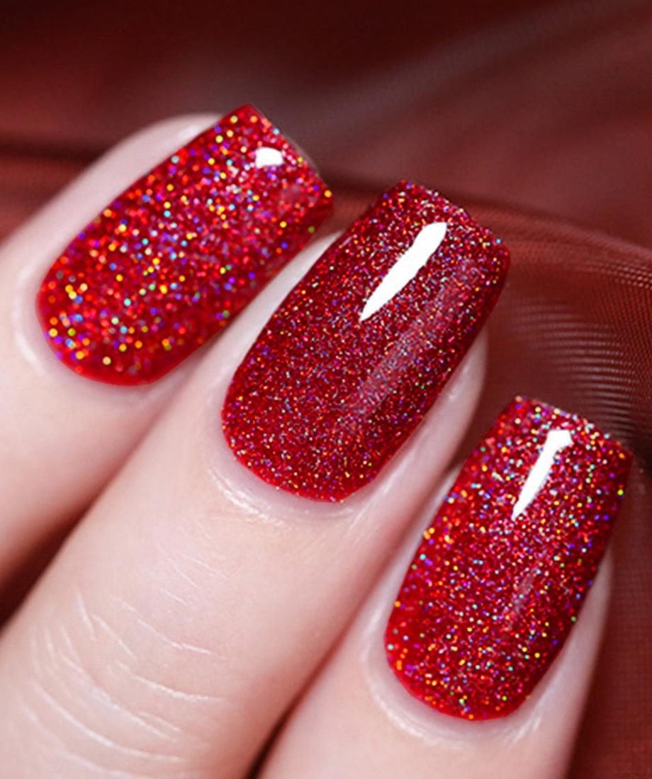 New Womens Fashion Gel Nail Polish UV LED Semi Permanent Matt Glossy Effect Luxury Manicure Design