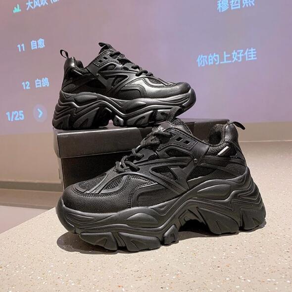 Modern Thick Platform Sneakers Woman Vulcanize Luxury Tennis Sneakers