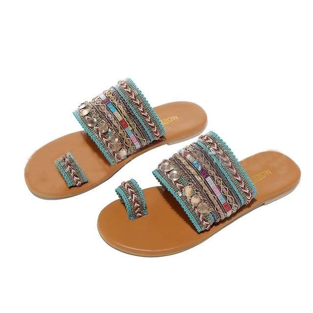 Women Sandals Flip-Flops Handmade Style