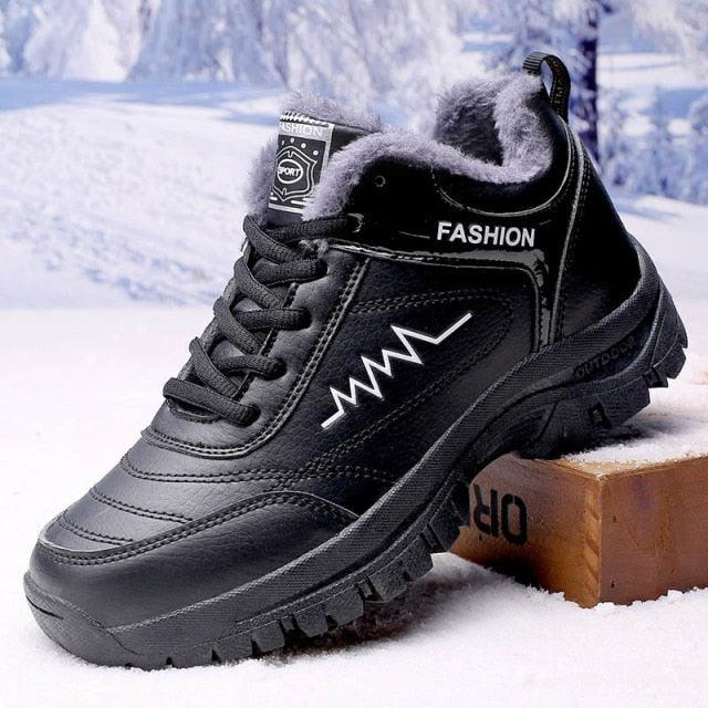 Winter Boots Shoes Plush Warm Outdoor Waterproof Ankle Snow Boots
