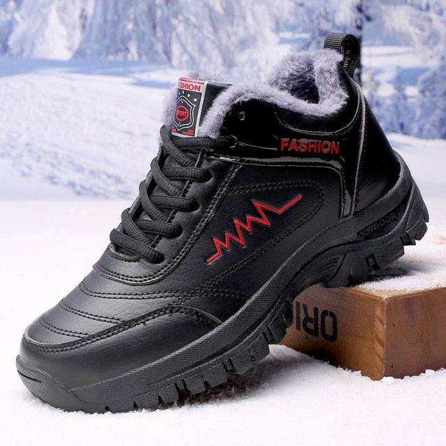 Winter Boots Shoes Plush Warm Outdoor Waterproof Ankle Snow Boots