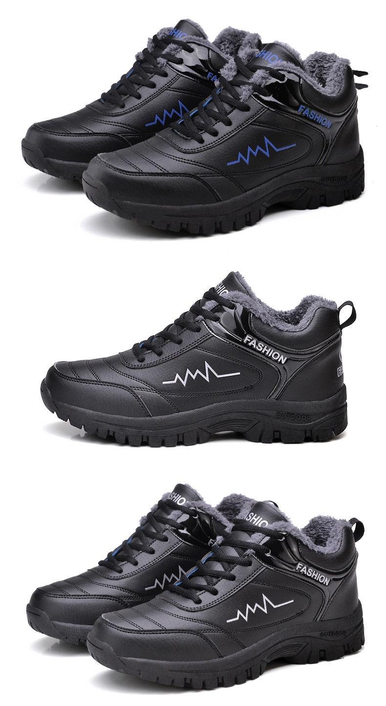 Winter Boots Shoes Plush Warm Outdoor Waterproof Ankle Snow Boots