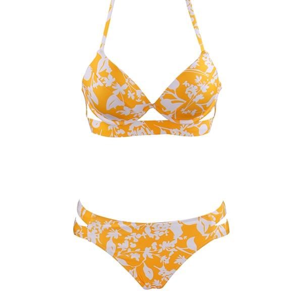 Bikinis Women Summer Swimsuit Strapless Bandage Bathing Suits