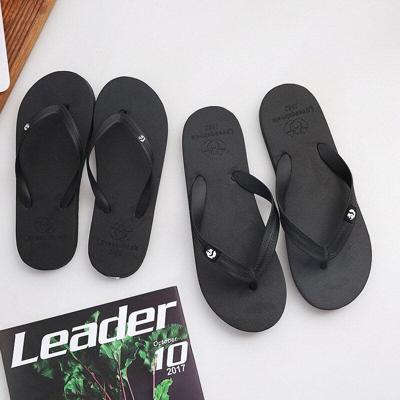 Simple Colors Comfortable Slippers Flip Flop