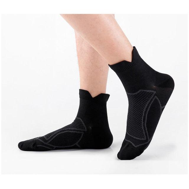Professional Thin Anti-slip Breathable No Sweat Sports Marathon Basketball Yoga Running Socks For Athletic Men AND Women