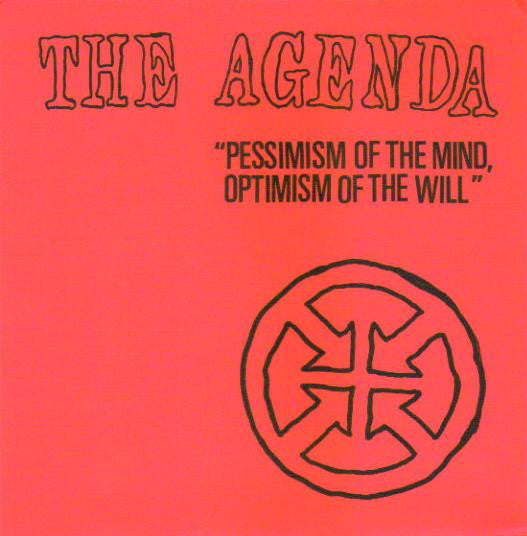 Pessimism Of The Mind, Optimism Of The Will (VINYL 7") | Mint (M) Mint (M)