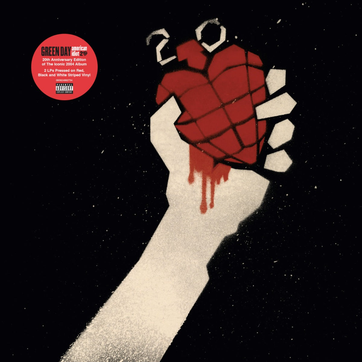 American Idiot: 20th Anniversary (RED & BLACK SPLATTER VINYL) | Mint (M) Mint (M)