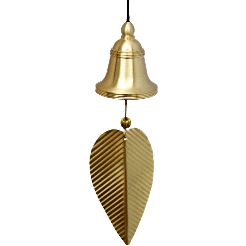 Pure Copper Wind Chimes Ornaments Exquisite Hanging Harmony Bells Garden Rustic Relaxing Tranquil Wind Chimes Japanese Home Balcony Bedroom Wind Chimes Car Pendant Birthday Gift Supplies
