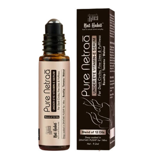 Nat Habit Pure Netraa Under Eye Vitamin-E Serum