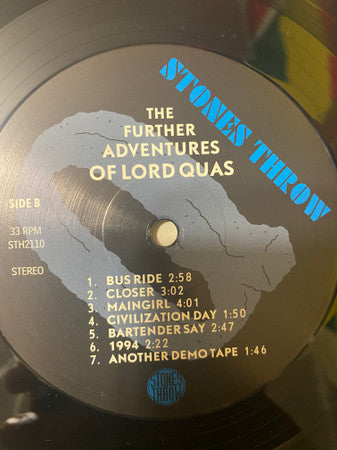 The Further Adventures Of Lord Quas | Mint (M) Mint (M)