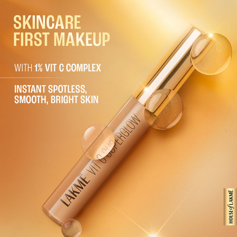Lakme Vitamin C Superglow Concealer with 1 % Vit C - Ivory