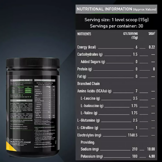 MuscleBlaze BCAA Pro Fruit Punch