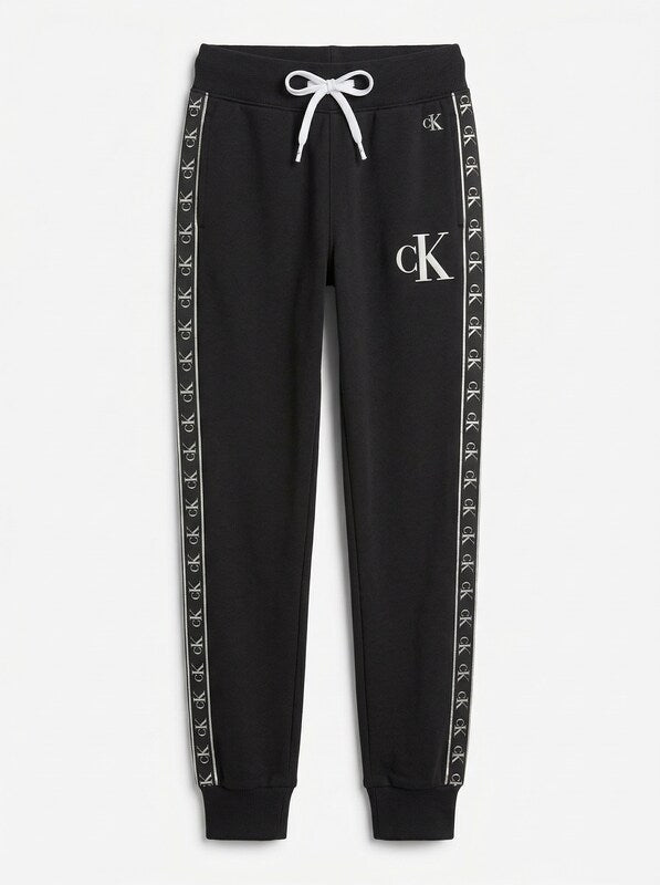 Calvin Klein Girls Ckp Contrast Pop Sweatpants, Size Medium