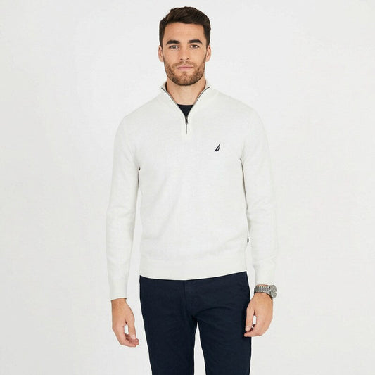 Nautica Mens Classic Fit Quarter-Zip Sweater, Size XS